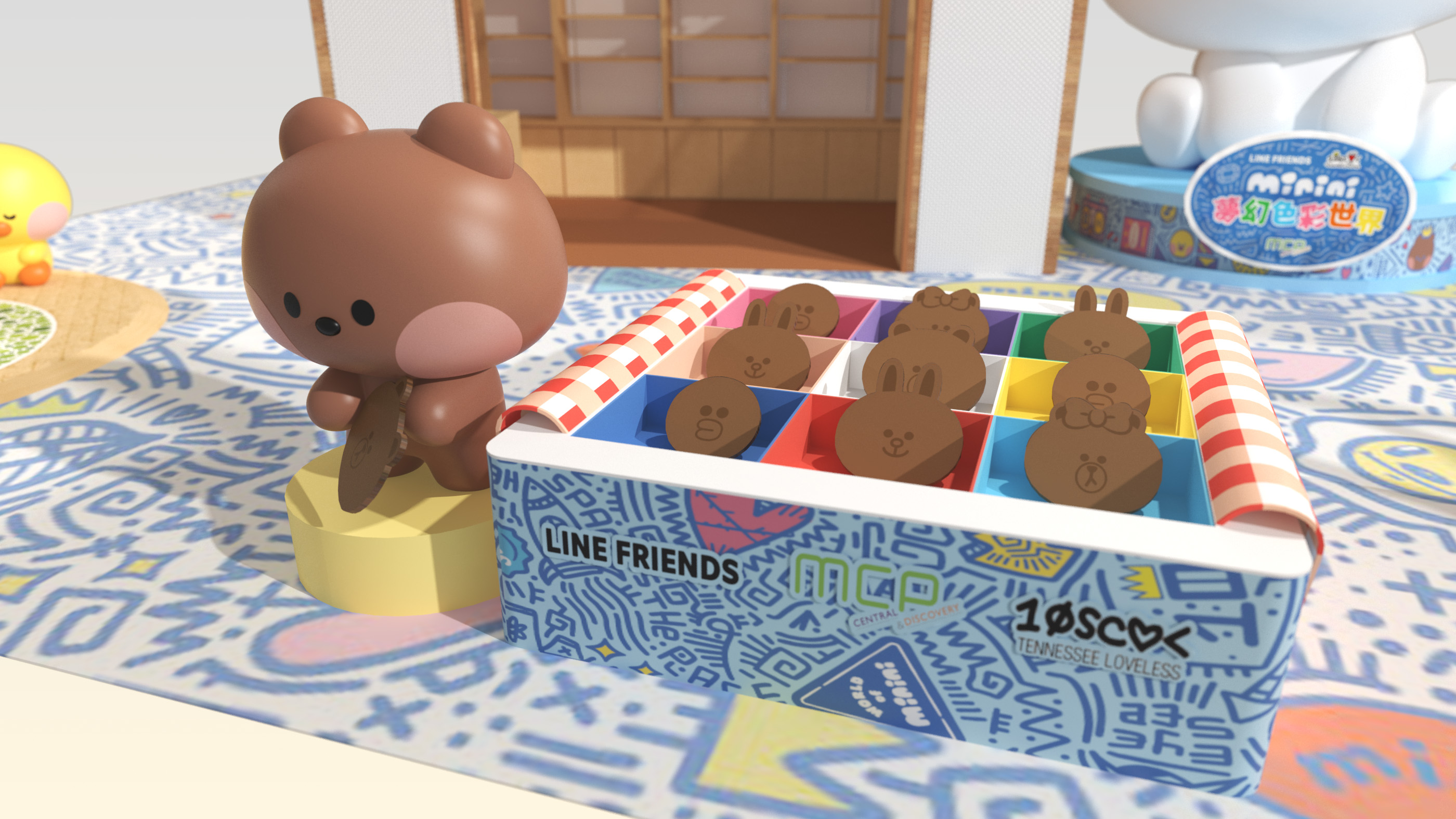 「曲奇餅罐TIC-TAC-TOE」